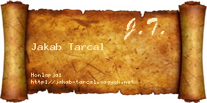 Jakab Tarcal névjegykártya